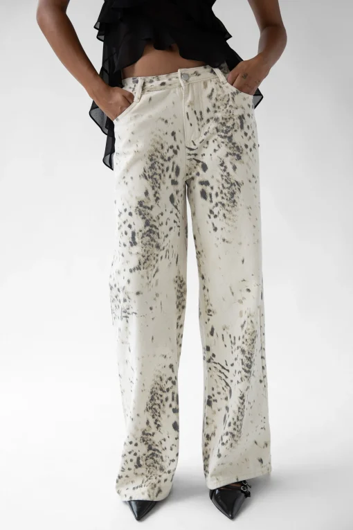 ANIMAL PRINT PANTS