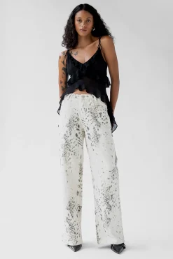 ANIMAL PRINT PANTS