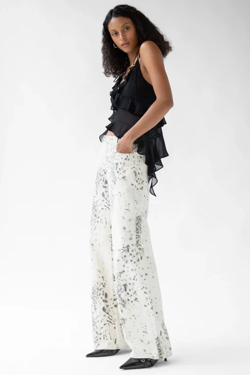 ANIMAL PRINT PANTS