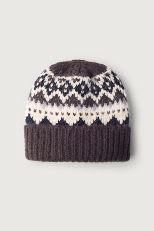 ARGYLE PATTERN BEANIE