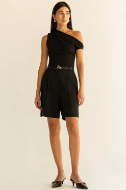ASYMMETRIC OFF THE SHOULDER TANK