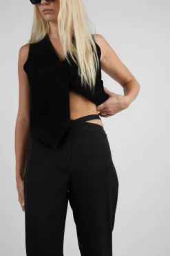 ASYMMETRIC WAIST PANT