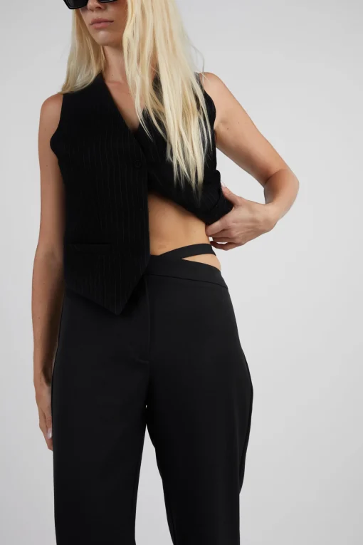 ASYMMETRIC WAIST PANT