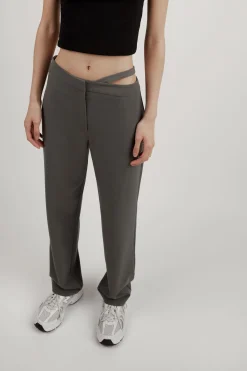 ASYMMETRIC WAIST PANT