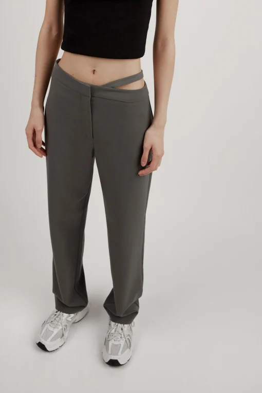 ASYMMETRIC WAIST PANT