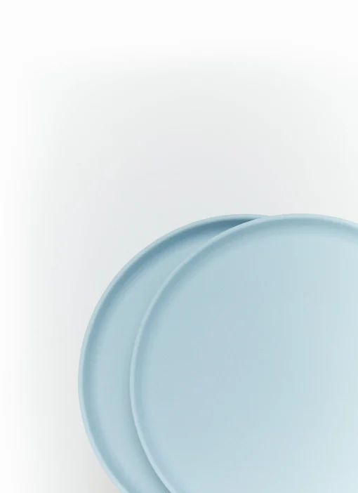 BAMBOO SALAD PLATE SET OF 2