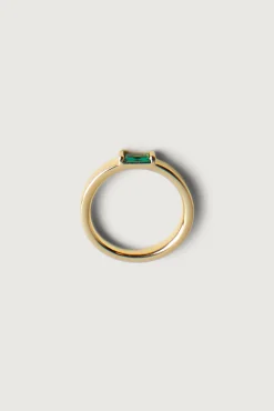 BAND WITH BAGUETTE ZIRCONIA
