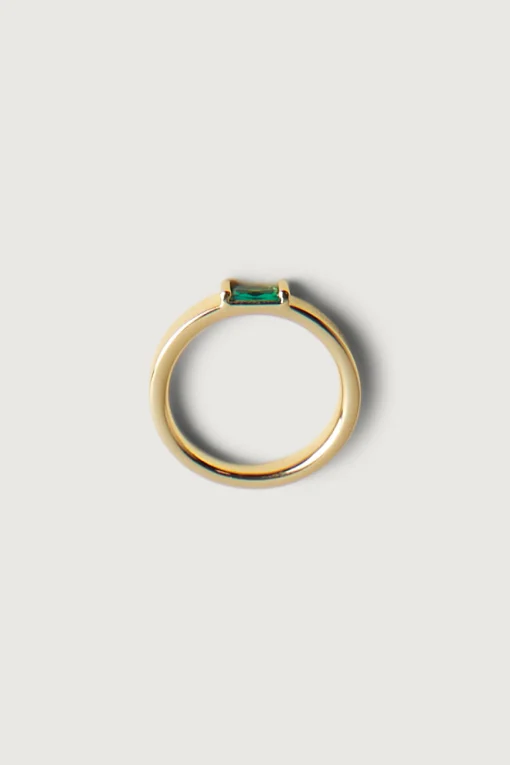 BAND WITH BAGUETTE ZIRCONIA