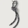 BEADED ROPE BAG CHARM