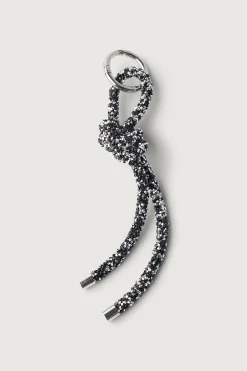 BEADED ROPE BAG CHARM