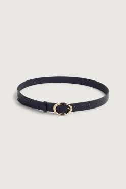 BELT WITH OVAL BUCKLE