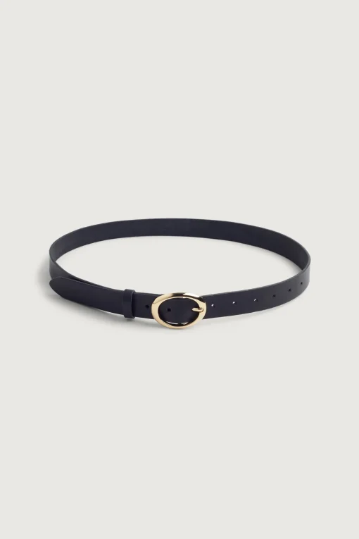 BELT WITH OVAL BUCKLE