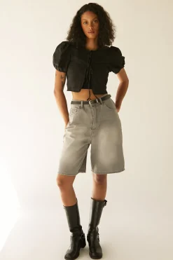 BERMUDA DENIM SHORTS