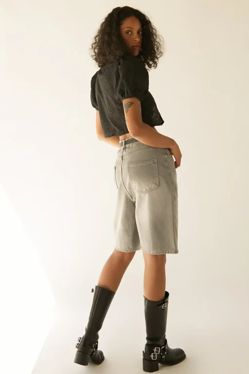 BERMUDA DENIM SHORTS