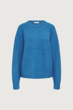 BLUE CREWNECK SWEATER