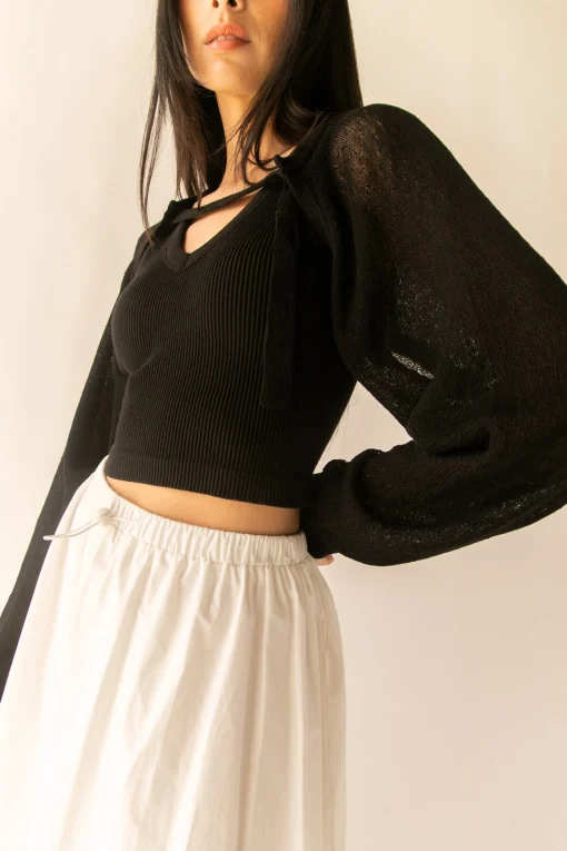 BOLERO WITH CLOSURE