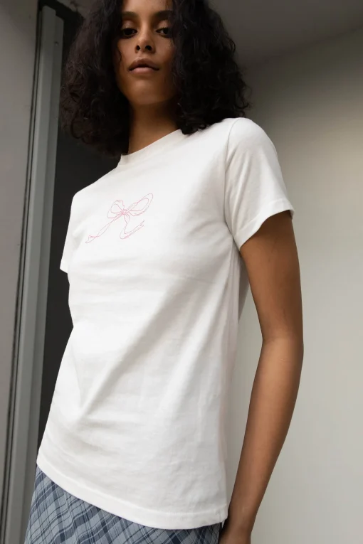 BOW GRAPHIC T-SHIRT