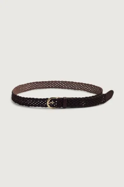 BRAIDED LEATHER BELT
