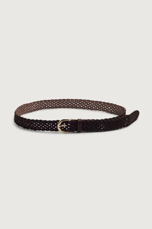 BRAIDED LEATHER BELT
