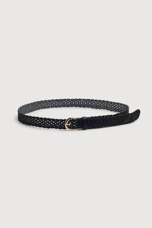 BRAIDED LEATHER BELT