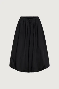 BUBBLE HEM MAXI SKIRT