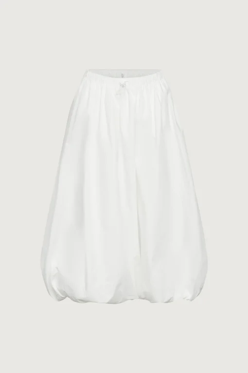 BUBBLE HEM MAXI SKIRT