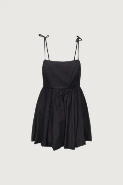 BUBBLE HEM MINI DRESS