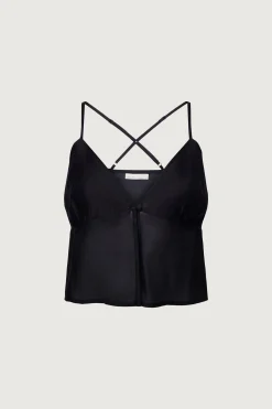 BUTTON FRONT CAMISOLE TANK