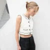 BUTTON UP SWEATER VEST
