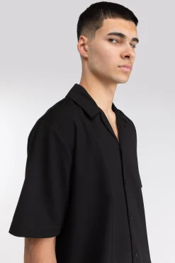 CAMP COLLAR SHORT SLEEVE SHIRT