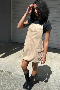 CARGO MINI DRESS