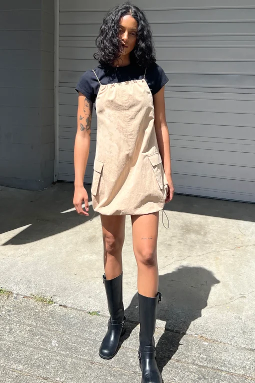 CARGO MINI DRESS