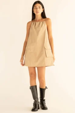 CARGO MINI DRESS