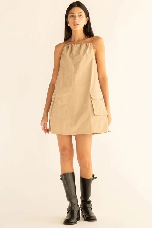 CARGO MINI DRESS