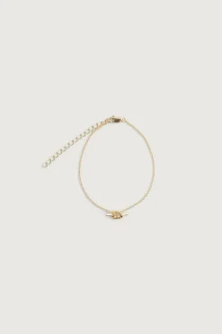 CHAIN BRACELET WITH KNOT CHARM