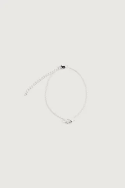 CHAIN BRACELET WITH KNOT CHARM