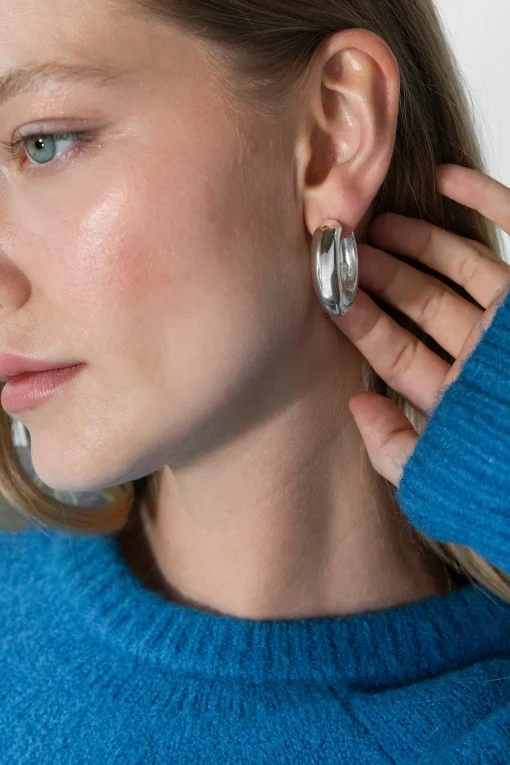 CHUNKY HOOP EARRINGS