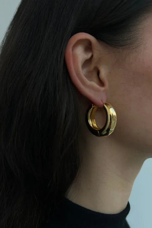 CHUNKY HOOP EARRINGS
