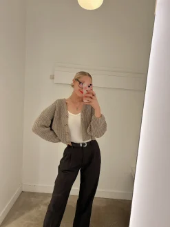 CHUNKY KNIT OVERSIZED CARDIGAN