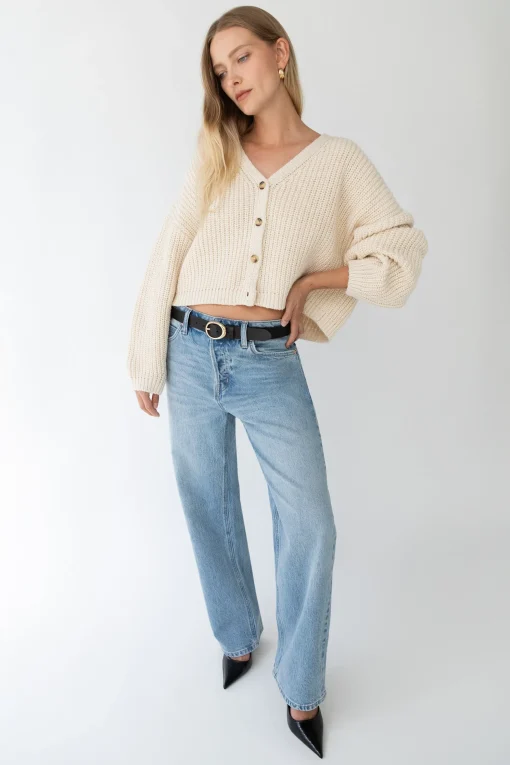 CHUNKY KNIT OVERSIZED CARDIGAN