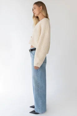 CHUNKY KNIT OVERSIZED CARDIGAN