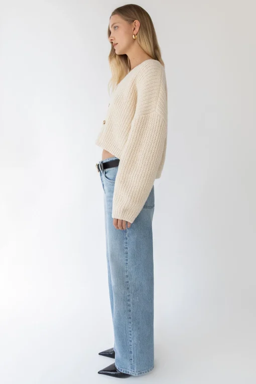 CHUNKY KNIT OVERSIZED CARDIGAN