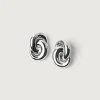 CHUNKY LINK EARRING