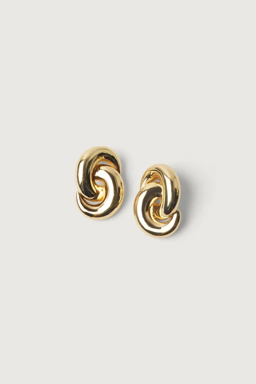 CHUNKY LINK EARRING