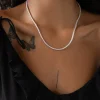 CHUNKY SNAKE CHAIN NECKLACE