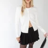 CLASSIC BUTTON FRONT CARDIGAN