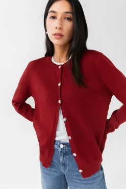 CLASSIC BUTTONED CARDIGAN