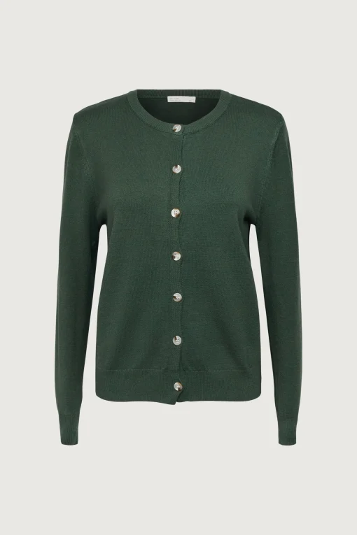 CLASSIC BUTTONED CARDIGAN