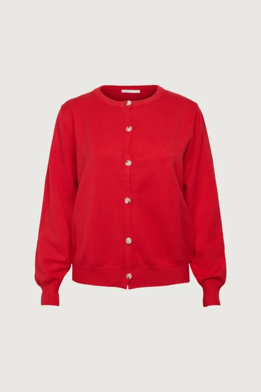 CLASSIC BUTTONED CARDIGAN