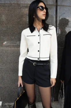 COLLARED SWEATER
